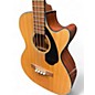 Used Fender CB60SCE Natural Acoustic Bass Guitar