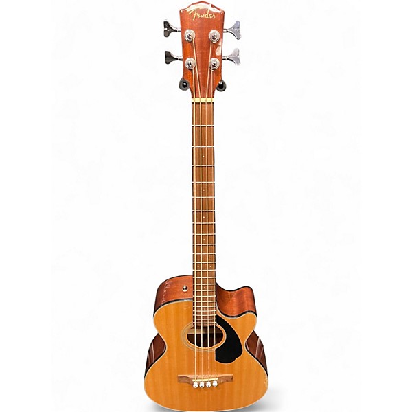 Used Fender CB60SCE Natural Acoustic Bass Guitar