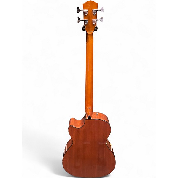 Used Fender CB60SCE Natural Acoustic Bass Guitar