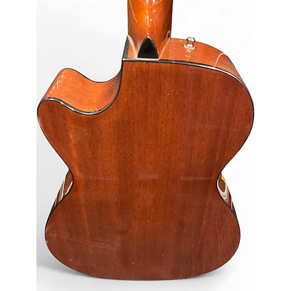 Used Fender CB60SCE Natural Acoustic Bass Guitar