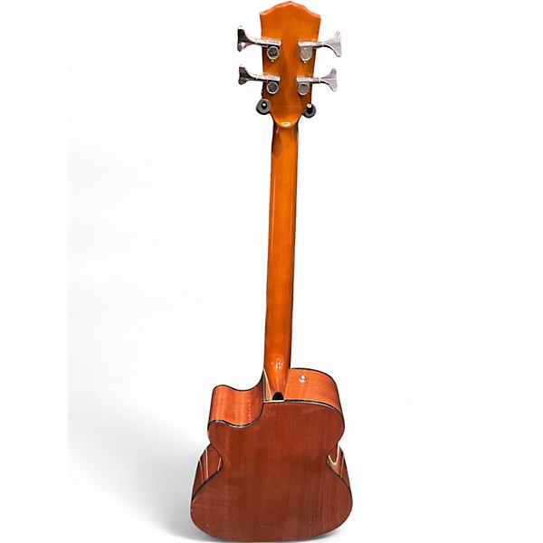 Used Fender CB60SCE Natural Acoustic Bass Guitar