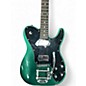 Used Schecter Guitar Research Diamond Series PT BIGSBY Green Solid Body Electric Guitar
