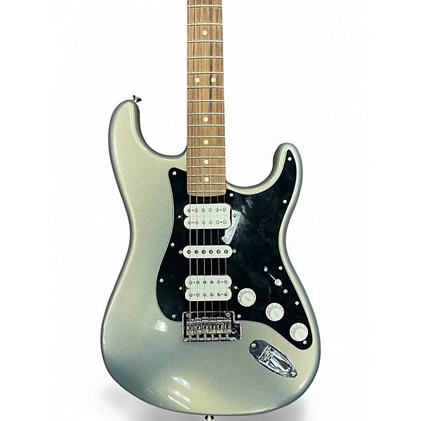 Used Fender PLAYER STRAT HSH PF SILVER Silver Solid Body Electric Guitar