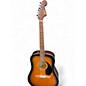 Used Fender CALIFORNIA REDONDO Tobacco Burst Acoustic Guitar thumbnail