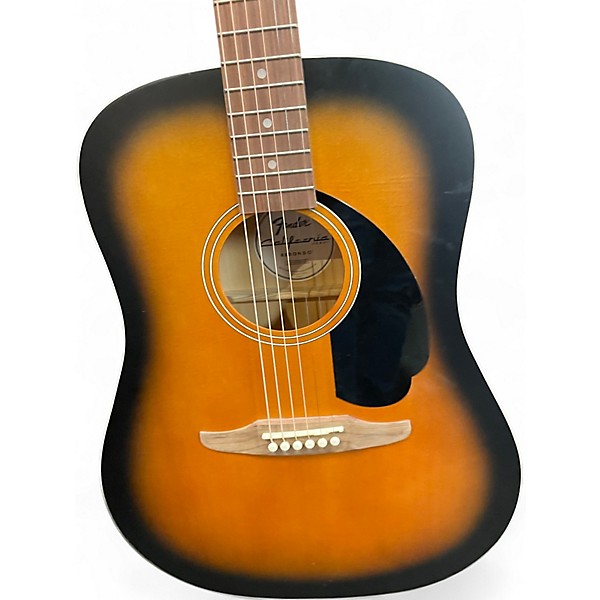 Used Fender CALIFORNIA REDONDO Tobacco Burst Acoustic Guitar