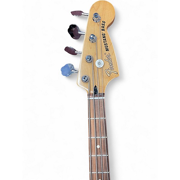 Used Fender Player Mustang Bass PJ Sonic Blue Electric Bass Guitar