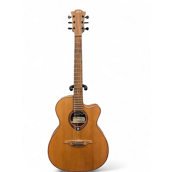 Used Lag Guitars T170ACE Natural Acoustic Electric Guitar