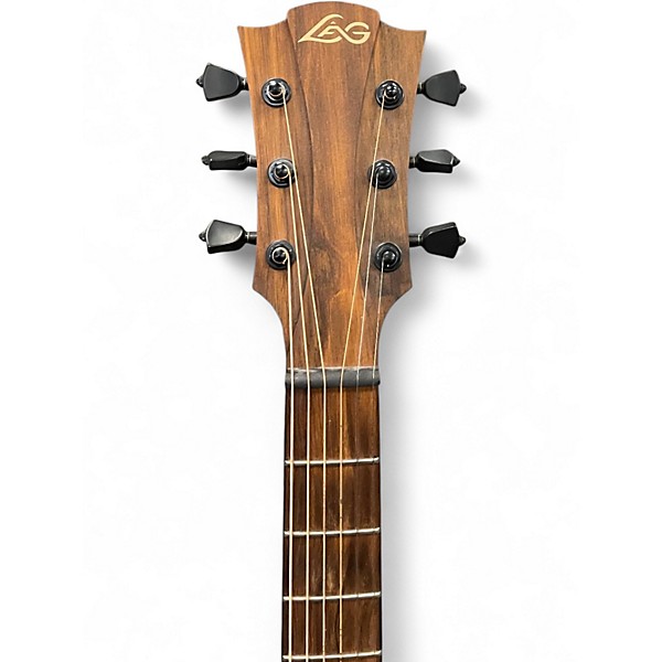 Used Lag Guitars T170ACE Natural Acoustic Electric Guitar