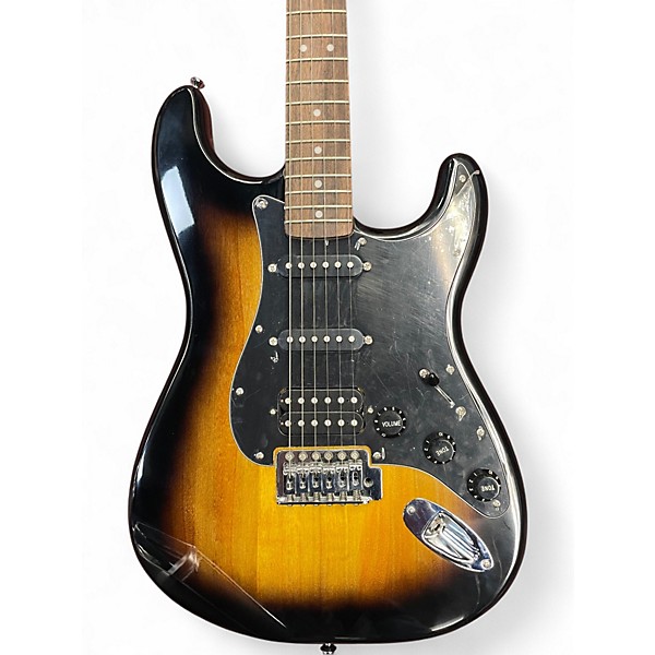 Used Squier AFFINITY STRATOCASTER HSS 2 Color Sunburst Solid Body Electric Guitar