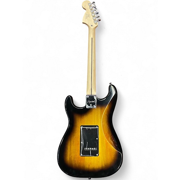 Used Squier AFFINITY STRATOCASTER HSS 2 Color Sunburst Solid Body Electric Guitar