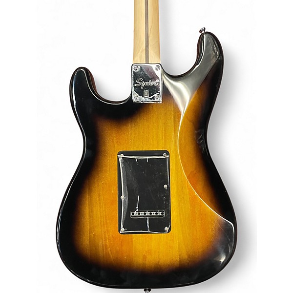 Used Squier AFFINITY STRATOCASTER HSS 2 Color Sunburst Solid Body Electric Guitar