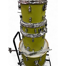 Used PDP by DW 4 Piece Concept Series Satin Olive Drum Kit