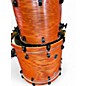Used Crush Drums & Percussion 4 Piece Chameleon Ash Orange Drum Kit