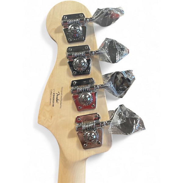Used 2020s Squier Precision Bass Black Electric Bass Guitar