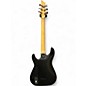 Used Schecter Guitar Research Demon 6 Aged Satin Black Solid Body Electric Guitar