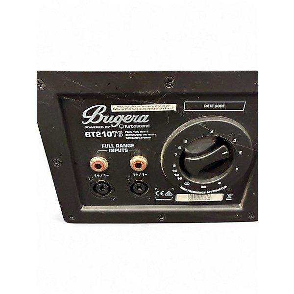 Used Bugera BT210TS 1600W 2X10 Bass Cabinet
