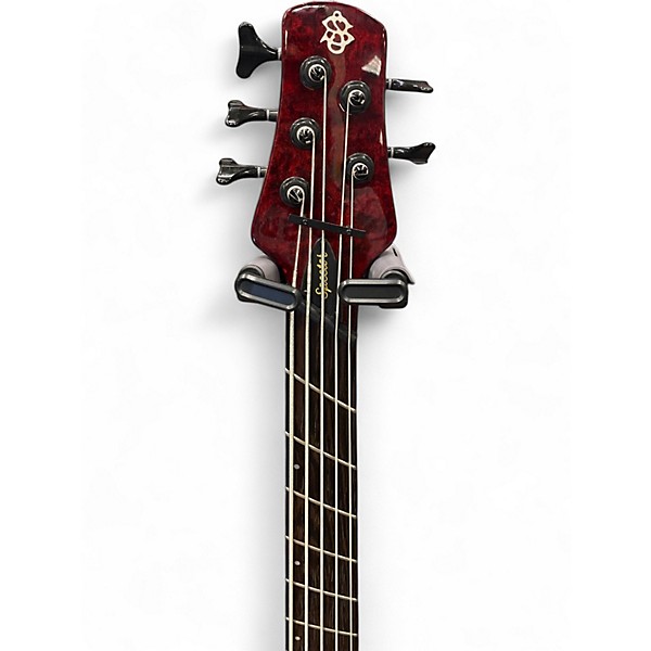 Used Spector NS DIMENSION 5 RED Electric Bass Guitar