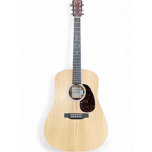 Used Martin D10E Road Series Natural Acoustic Electric Guitar