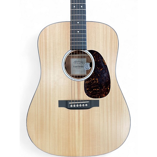 Used Martin D10E Road Series Natural Acoustic Electric Guitar