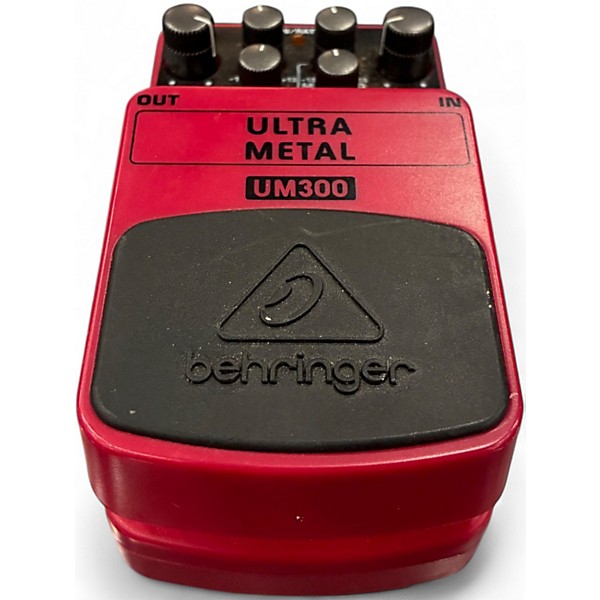 Used Behringer UM300 Ultra Metal Distortion Effect Pedal