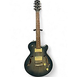 Used Godin Montreal Premiere Blue Sunburst Hollow Body Electric Guitar