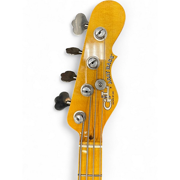 Used G&L ASAT Bass Butterscotch Electric Bass Guitar