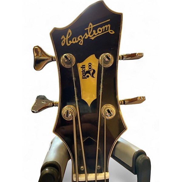 Used Hagstrom PATCH 200 Vintage Natural Electric Bass Guitar