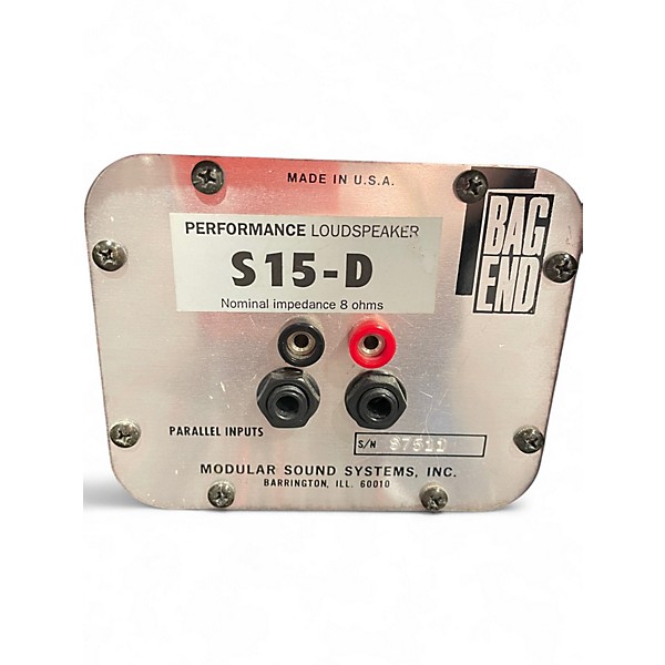 Used Bag End S15D Bass Cabinet