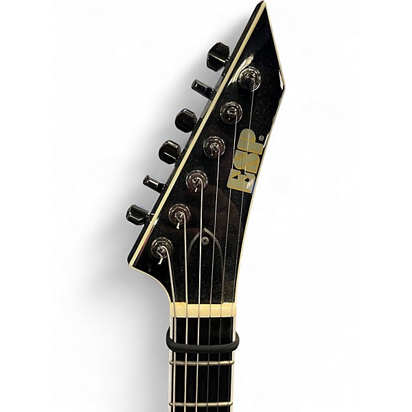 Used 2009 ESP Standard Series V Black Solid Body Electric Guitar
