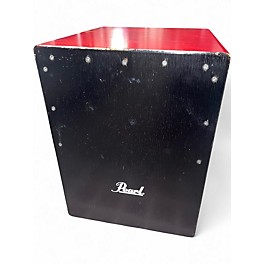Used Pearl Bassboom Cajon Crimson Cajon