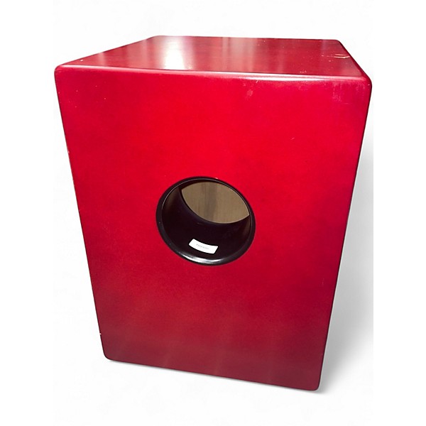 Used Pearl Bassboom Cajon Crimson Cajon