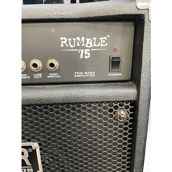Used Fender Rumble 75 75W 1x12 Bass Combo Amp