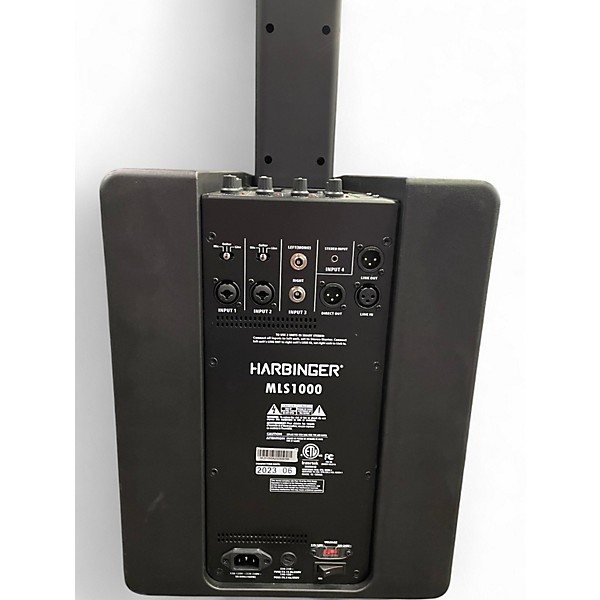 Used Harbinger MLS1000 Powered Speaker