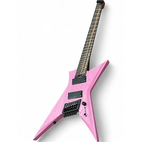 Used Legator sp7 Pink Solid Body Electric Guitar