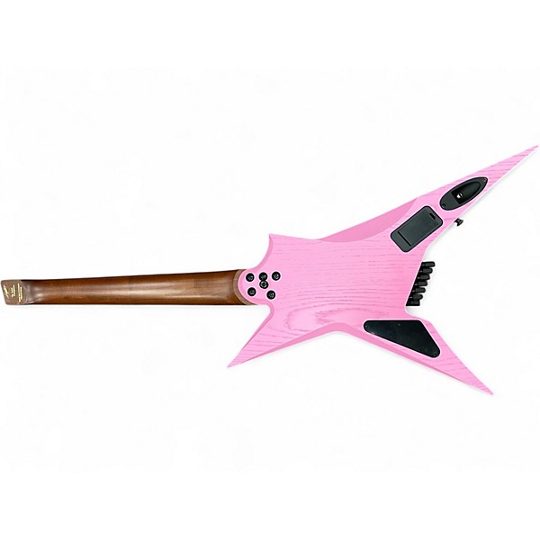 Used Legator sp7 Pink Solid Body Electric Guitar