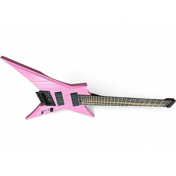 Used Legator sp7 Pink Solid Body Electric Guitar