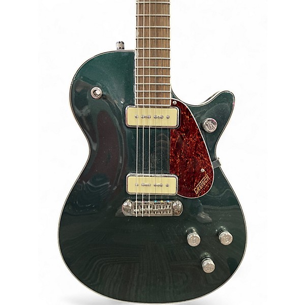 Used Gretsch Guitars G5210 Metallic Green Solid Body Electric Guitar
