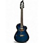 Used Breedlove Discovery Concert Blue Burst Acoustic Guitar thumbnail