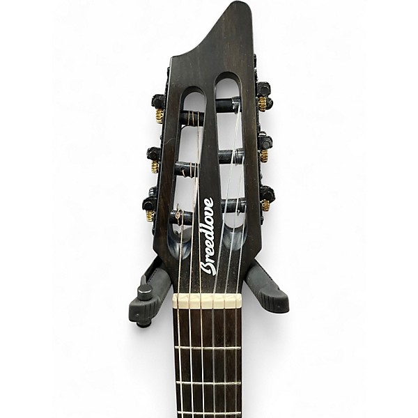 Used Breedlove Discovery Concert Blue Burst Acoustic Guitar