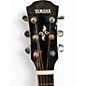 Used Yamaha APX White Acoustic Guitar