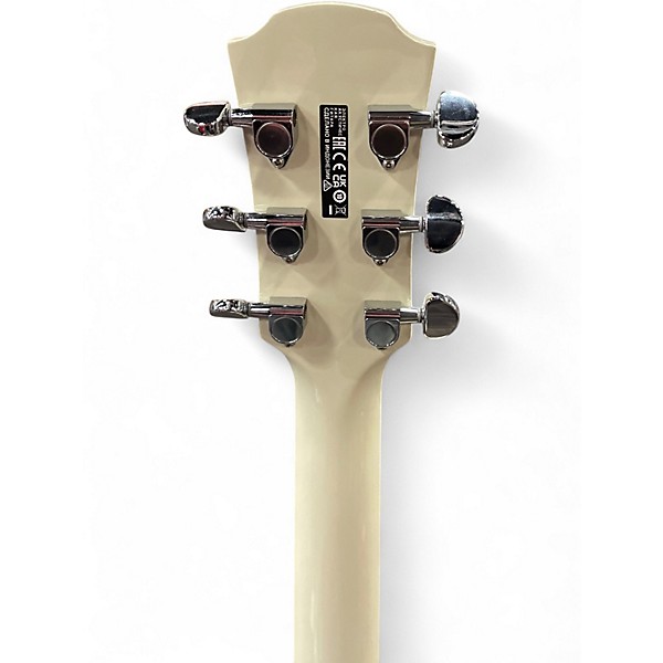 Used Yamaha APX White Acoustic Guitar