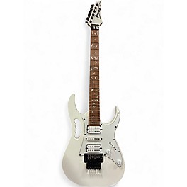 Used Ibanez JEMJR Alpine White Solid Body Electric Guitar