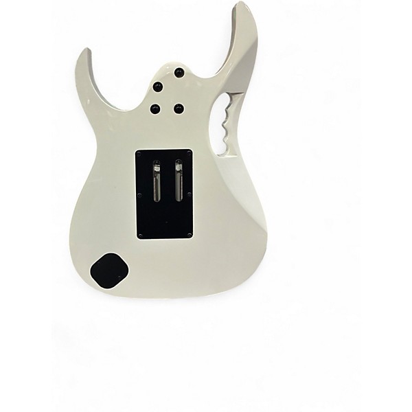Used Ibanez JEMJR Alpine White Solid Body Electric Guitar