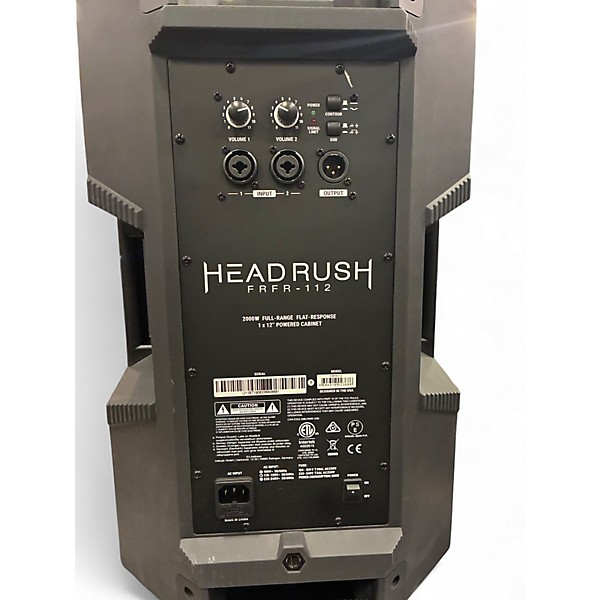 Used HeadRush FRFR 112 Guitar Cabinet