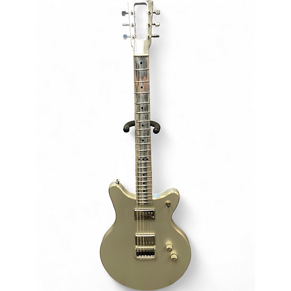 Used Aluminati NUMBULA Silver Solid Body Electric Guitar