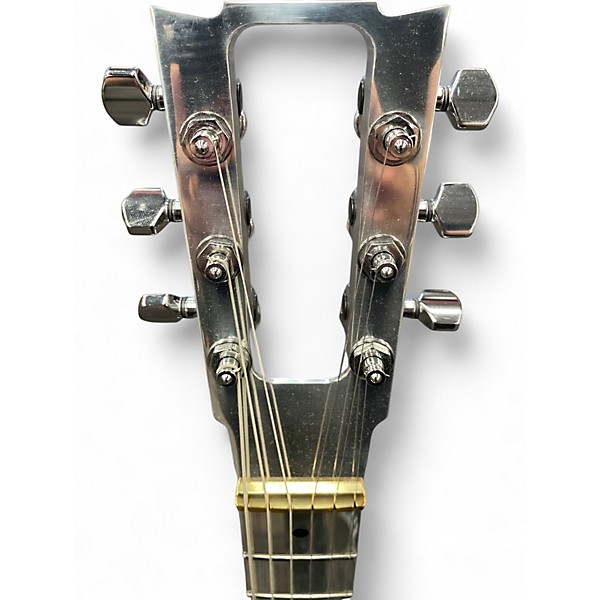 Used Aluminati NUMBULA Silver Solid Body Electric Guitar