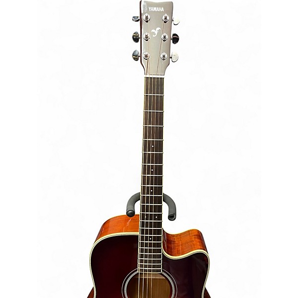 Used Yamaha FGC-TA Sunburst Acoustic Electric Guitar