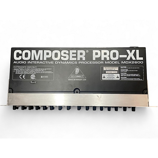 Used Behringer MDX2600 Compressor