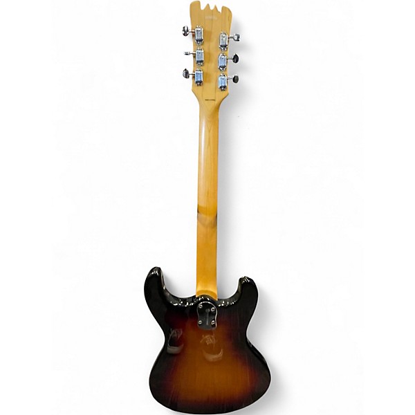 Used Eastwood Sidejack Pro DLX 2 Color Sunburst Solid Body Electric Guitar