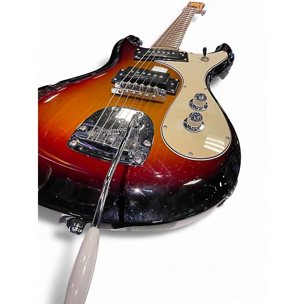 Used Eastwood Sidejack Pro DLX 2 Color Sunburst Solid Body Electric Guitar